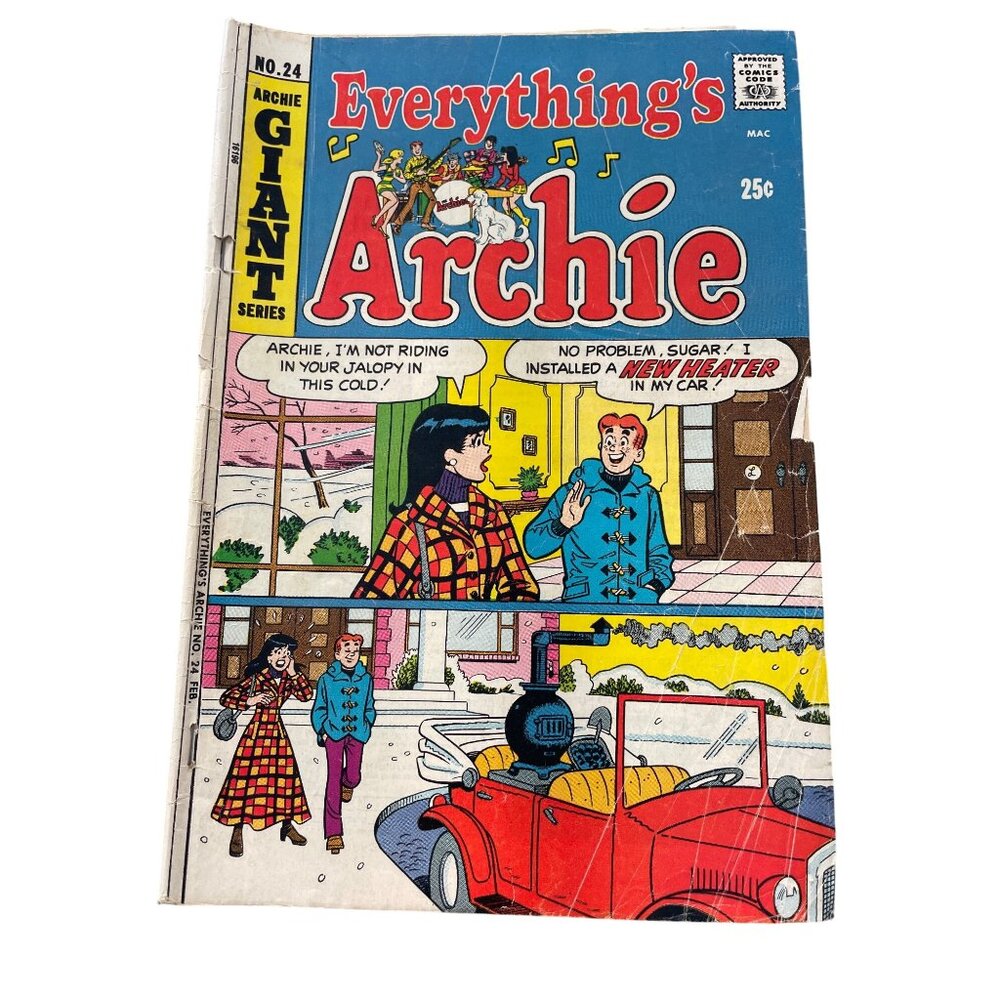 Archie Comics Everythings Archie Giant Series Issue #24 Feb 1973 Bagged Boarded